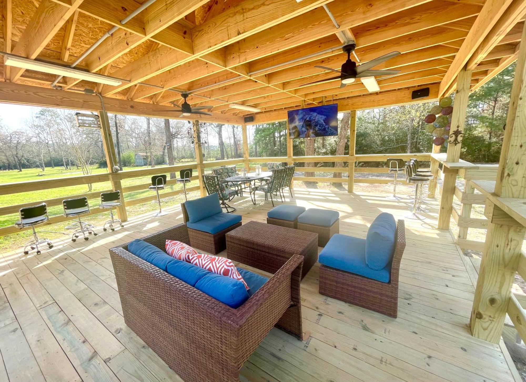 Country Getaway 4 Bedroom Resort In 10 Acre Lot แมกโนเลีย ภายนอก รูปภาพ
